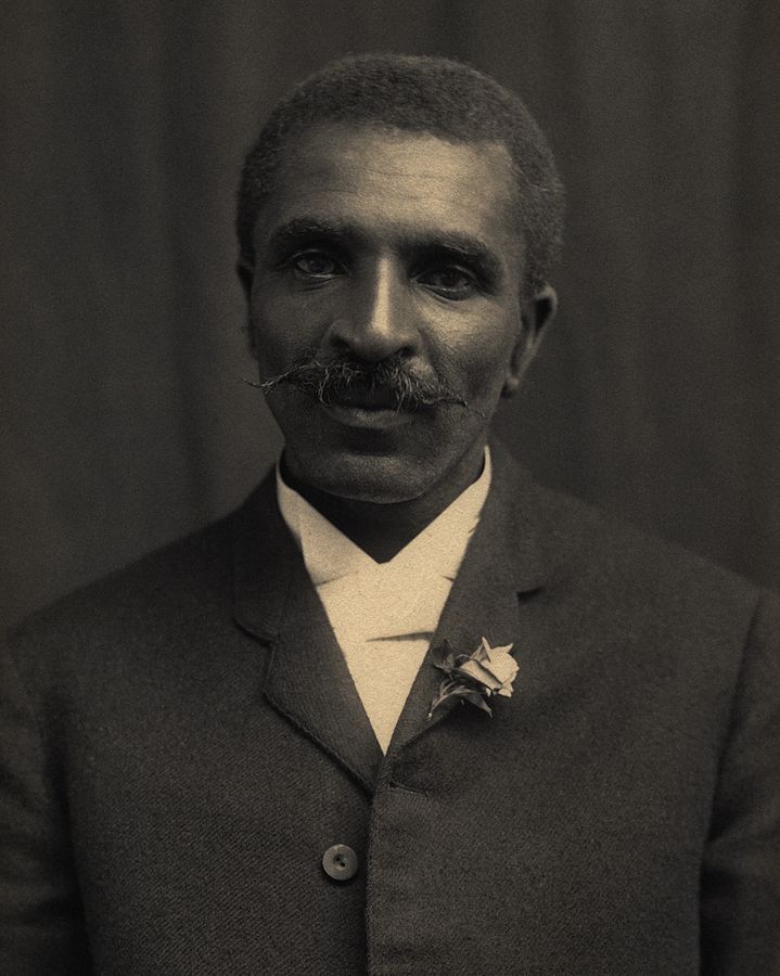 a portrait of George Washington Carver