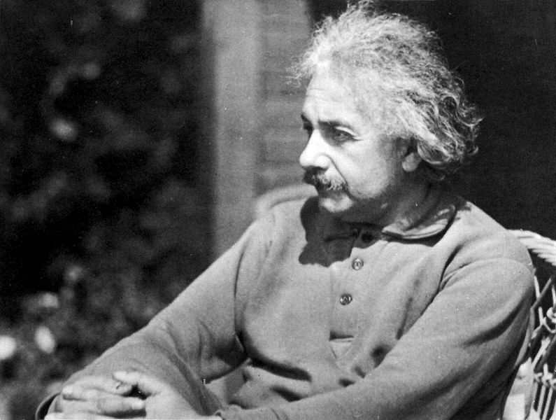 a picture of Albert Einstein