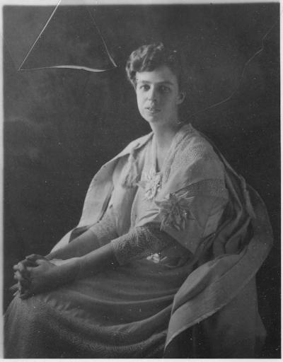 a portrait of Eleanor Roosevelt
