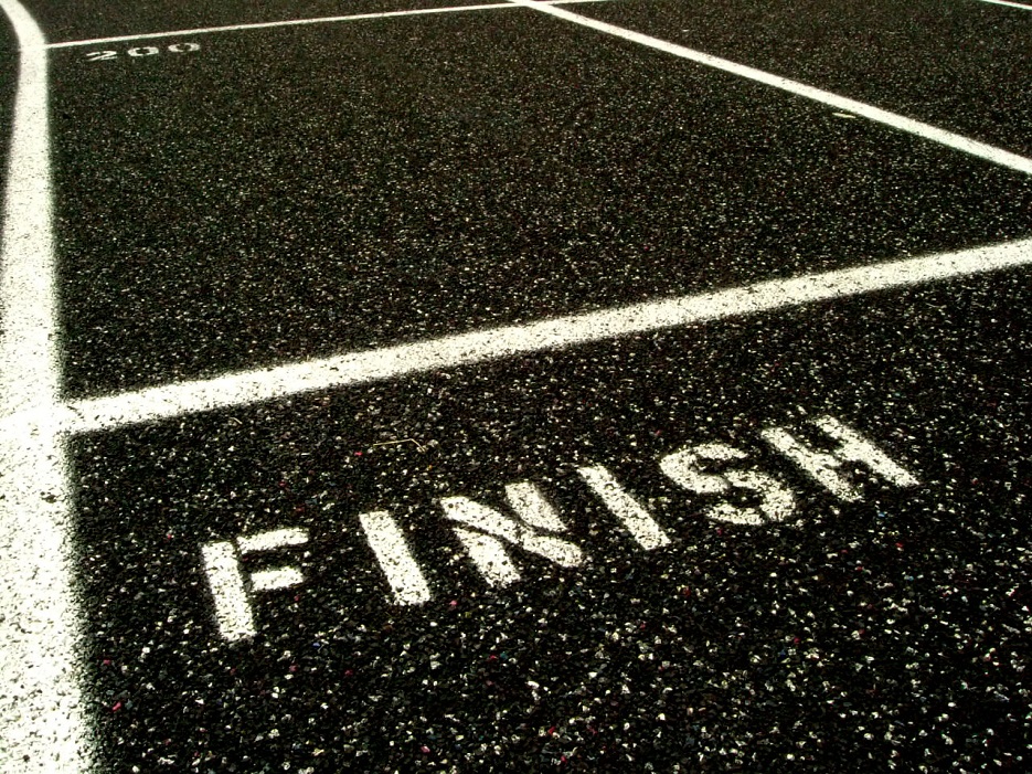 a finish line